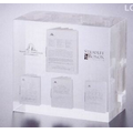 Custom Lucite Award w/ 4 Miniature Booklet